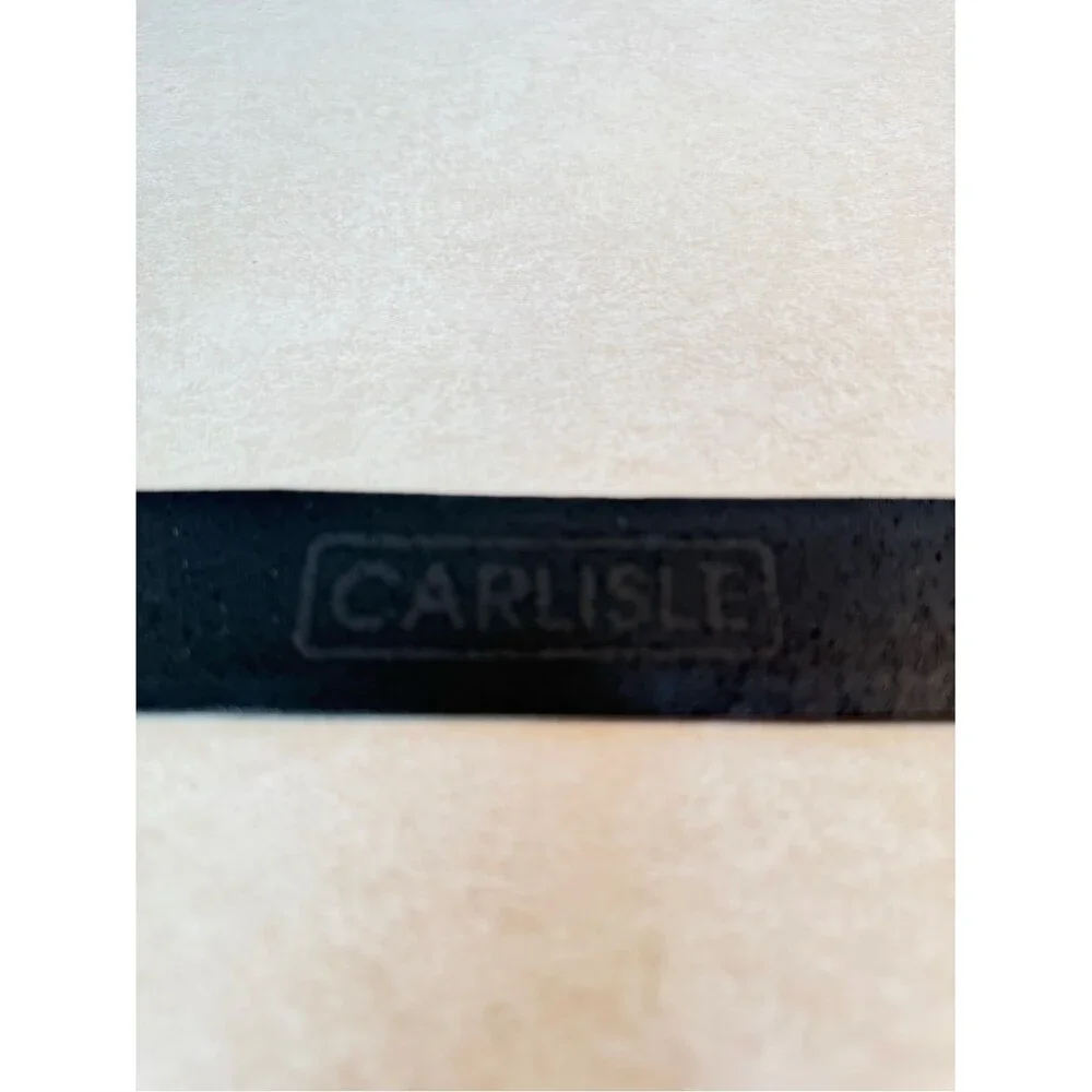 Carlisle black leather